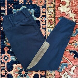 Tailored Sportsman Navy Blue Equestrian Breeches sz 32 Reg